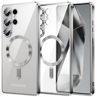 For Samsung Galaxy S26 Ultra case S25Ultra S25FE S24Ultra casing with camera protective film cover S