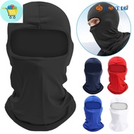 Summer Ice Silk Face Cover/ Motorbike Cycling Breathable Sunscreen Full Face Mask/ Unisex Outdoor Sports Riding Headgear