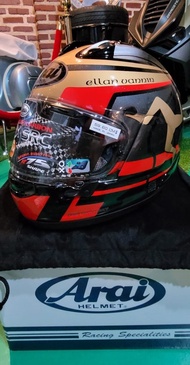 Helm ARAI RX-7X IOM TT 2022 SRC Carbon Full Face Helmet Bonus Visor