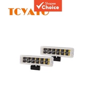 TCYATO 7-inch 36W straight red and blue flashing bright light street lamp  TCYATO Lampu Jalan 7-Inci