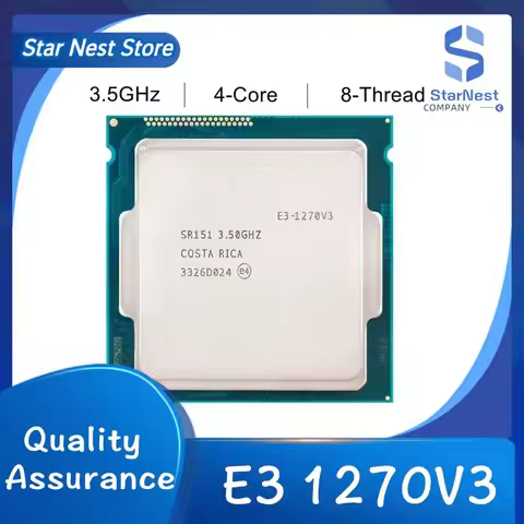 Xeon E3 1270 V3 1270V3 3.5GHz LGA 1150 cpu processor