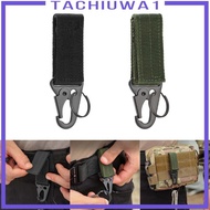[Tachiuwa1] Duty Belt Keepers with Key Holder Adjustment Strap Loop Keychain Belt Clip