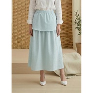 Daisy by Voir Malaysia (Skirt) Turquoise Skirt Casual Daily Wear