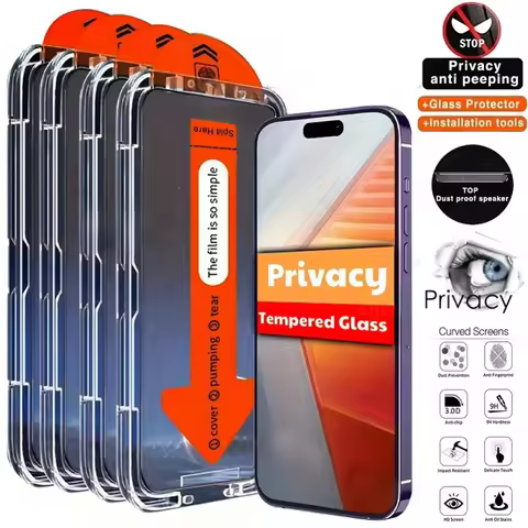 Free Installation Privacy Screen Protector For OPPO A3x A5m A6X A5x A3x A5i A5 A3 A6 Pro A3 5G JAP A