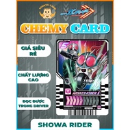 [PRINT CARD] Kamen Rider Gotchard [Gotchard Chemy card] Showa Rider set