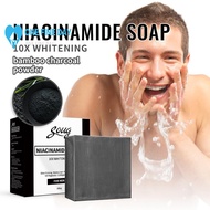 Moisturizing Black Soap Deep Cleansing And Lightening Non-greasy Acne Soap And Refreshing K2s4
