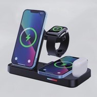 4 in 1 Wireless Charger For Samsung Foldable Fast Charging Dock Station For Galaxy Watch 8 7 6 5 Typ