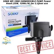 SOBO WP-1880 SUBMERSIBLE PUMP Power Head for Fish Tank (25W, 1200L/H) for 2.5feet use