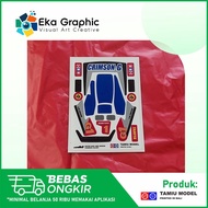 Crimson Glory Decal Sticker