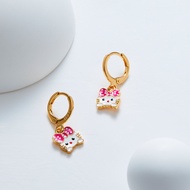 Hyl Jewelry 349E Anting Titanium Anak Anti Karat Karat Dan Luntur Tidak Selamanya Emas Bayi Muda Asl