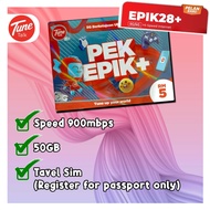 🔥PREPAID PACKAGE🔥TUNETALK PREPAID PREPAID 5G/4G UNLIMITED INTERNET SIM - CAN SELECT 010/014🔥🔥🔥