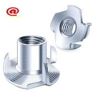 Nuts-Nuts,4-Claw Nuts for Bolts and Rod Casters,Hardware Nuts