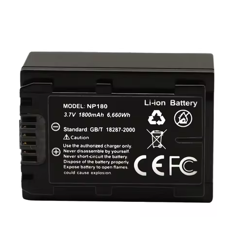 NP-180 NP180 BP-FV50 Camera Lithium Battery Pack