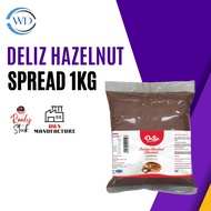Sumos- DeLiz Italian Hazelnut Chocolate Spread Food Service 1kg HALAL