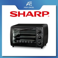 SHARP EO-19K 19L BLACK ELECTRIC OVEN