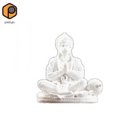 [prettyia] Hanuman Statue Handcrafted Hanuman Figurine Divine Powerful Monkey God Statue