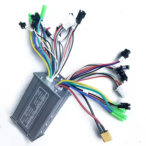 24V/36V/48V 250W/350W double row 12mosfet 15a controller Dual drive brushless DC motor controller fo
