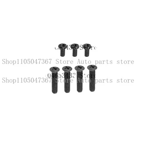 SJ . 7PCs laptop lower bottom base cover case screws for HP Pavilion gaming 15-ec TPN-Q229 .