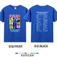 Malaysia Open Badminton Match Shirt, Viktor Axelsen Style Short Sleeve T-Shirt, World Championship J