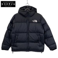 The North Face 黑色 ND92559 Nuptse 連帽羽絨外套 [二手]