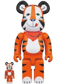 (PRE ORDER預訂) Medicom Kellogg Corn Frosties Be@rBrick 家樂氏 Tony The Tiger Vintage Ver 100% &amp; 400%,1000%