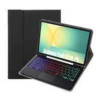 Case For Tablet Galaxy Tab S9+ S8+ S7FE S7+ ultra-thin with touch and backlight detachable Bluetooth
