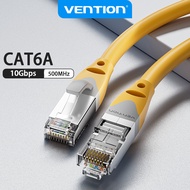 Vention Cat6a Ethernet Cable Doubled Shielded Lan Cable High Speed 10Gbps Network Patch Cord for Com