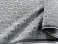 Burberry 復古手帕 - 口袋巾 緹花織紋 18 x 18 英吋