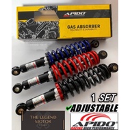 APIDO RACING ADJUSTABLE GAS ABSORBER ASORBER ABSOBER ASOBER 270MM 330MM 340MM EX5 WAVE DASH FUTURE Y