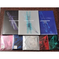 (Unsealed & Photocard) LE SSERAFIM Crazy Album Regular Compact lesserafim Sakura Chaewon Yunjin Kazu
