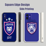 Casing For Realme C2 C3 8 8i 7i C35 C30 Pro Johor jdt blue logo DJW09 Phone Case Square Edge