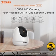 Tenda CP3 AI Smart Home Wireless 360 IP Camera FullHD Pan Tilt PTZ Wifi Security CCTV Night Cloud si