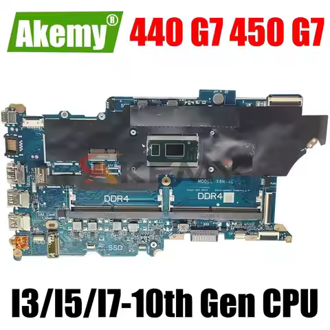 For HP 440 G7 450 Motherboard DA0X8MMB6D0 6405U i3 i5 i7 10th Gen L78085-001 L78083-601 L97907-601 P