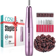 COSLUS C40 Electric Nail Drill Professional, Precise Speed Dial, Purple F0PF