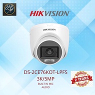HIKVISION 3K/5MP AUDIO CAMERA
