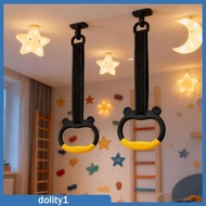 [Dolity1] Gymnastics Rings Pull up Rings Adjustable Strap Bearing Capacity 881.85lbs