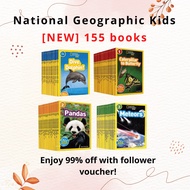 National Geographic Kids Pre-reader, Level 1, Level 2 and Level 3 (155 books)