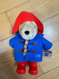 正版英國Paddington Bear 柏靈頓熊公仔22cm高