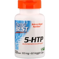 ✅ READY STOCK ✅ Doctors Best Best 5-HTP 100 mg 60 Veggie Caps (5 htp 5htp Healthy Sleep cycle)