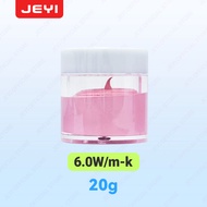 JEYI Pink Thermal Putty 6.0W/mK - High Performance Non-Curing Heat Transfer Compound for CPU GPU Ele
