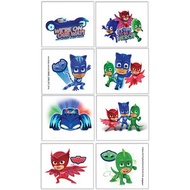 amscan - PJ Masks 紋身印水紙 8圖案 (平行進口)