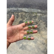 batu cincin serai hijau