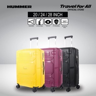 HUMMER TITAN PP LUGGAGE-EXPANDABLE+SECURE ZIP+TSA - 13851620-24-28
