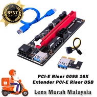 PCI-E Riser 009S 16X Extender PCI-E Riser USB 3.0 Graphics Card Dedicated