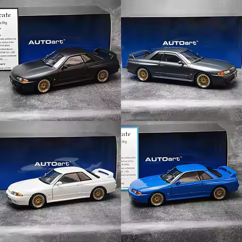 Autoart 1:18 for GTR (R32) V-SPEC II TUNED VERSION alloy car model