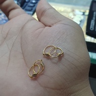 anting bayi anak kenip mata satu emas tua kadar 700