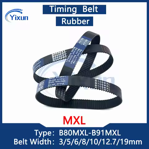 MXL Loop Timing Synchronous Belt B80 B81 B82 B83 B84 B85 B86 B87 B88 B89 B90 B91 Width 3/5/6/8/10/19