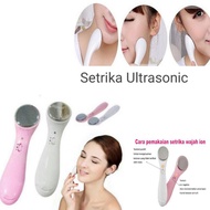 Ion Massager Setrika Wajah / Vibration Iontophoresis Instrument