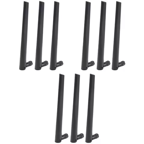 Ingenious-9 PCS New Metal Wifi Antenna Of RP-SMA Interface With 5Dbi 2.4G/5G Dual-Band Wireless Wifi