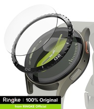 Ringke Bezel Styling & แก้วสำหรับ [Samsung Galaxy Watch 7 40Mm] กาวน้ำหนักเบากรอบสแตนเลสฝาปิดมีที่ป้